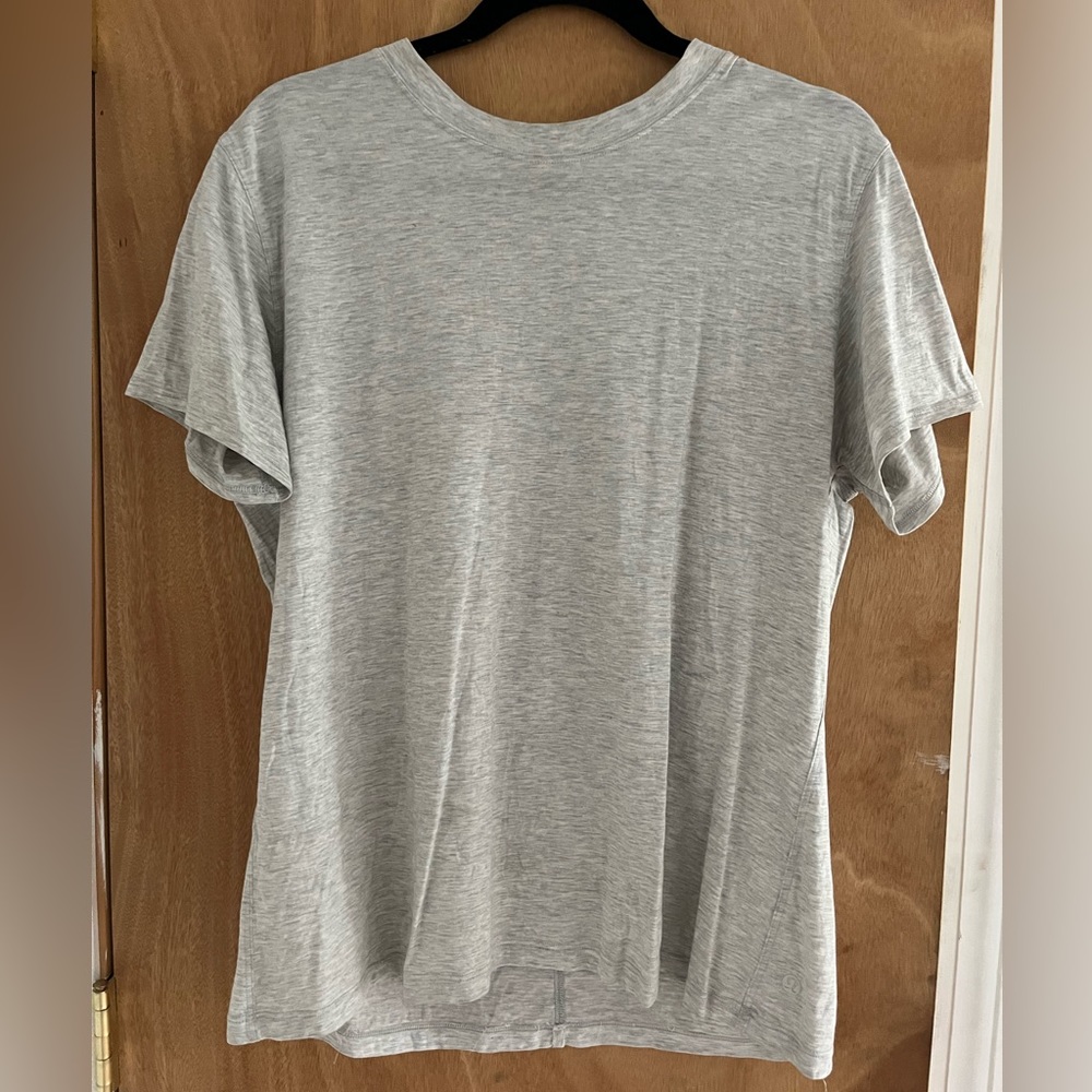 lululemon athletica All Yours Cotton T Shirt Heathered Core Ultra Light Grey
